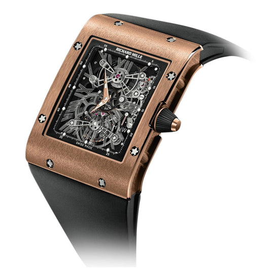 Richard Mille RM 017 Manual Winding Tourbillon Extra Flat Red Gold