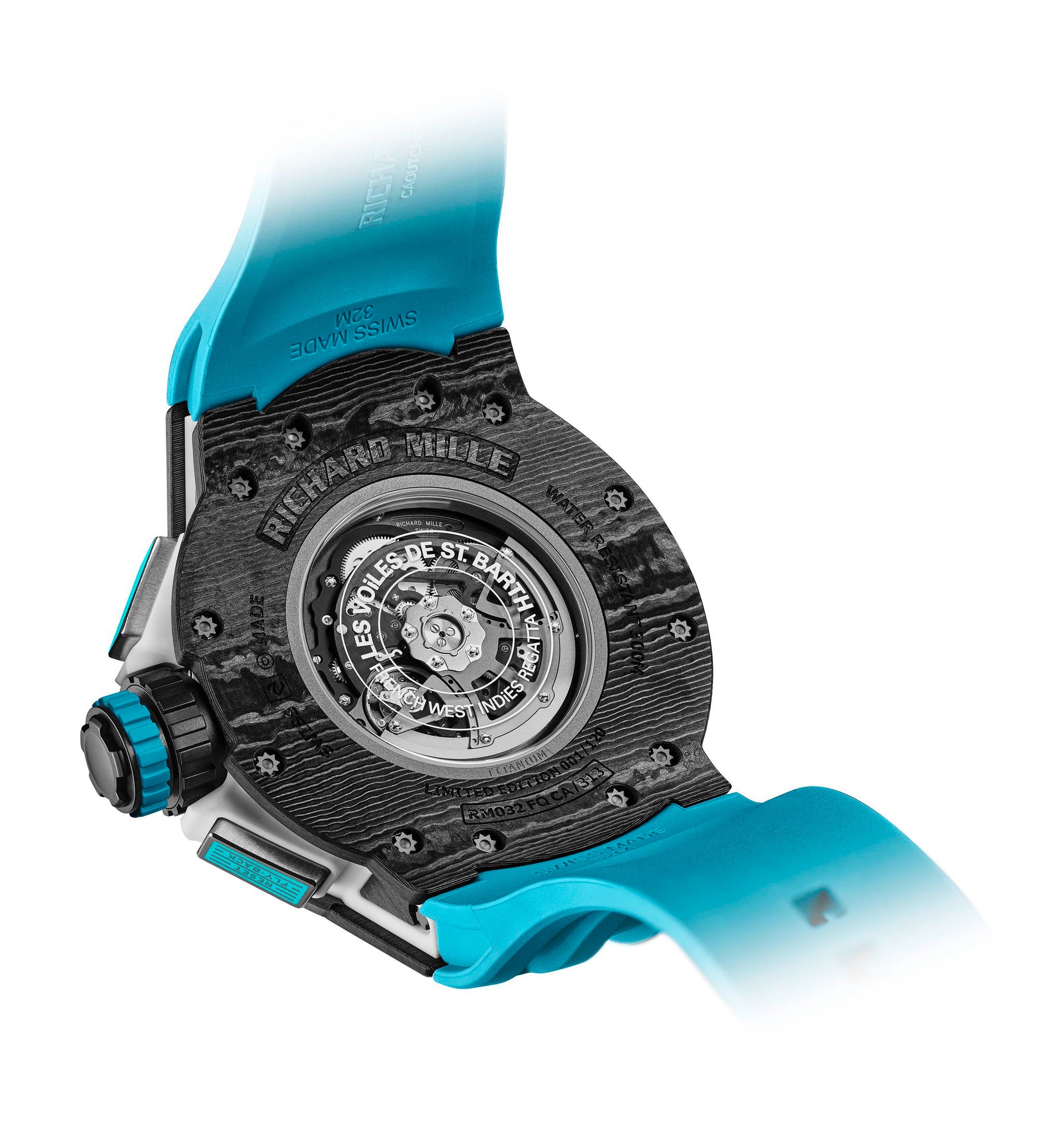 Richard Mille RM 032 Automatic Winding Flyback Chronograph, Les Voiles de Saint Barth Limited Edition