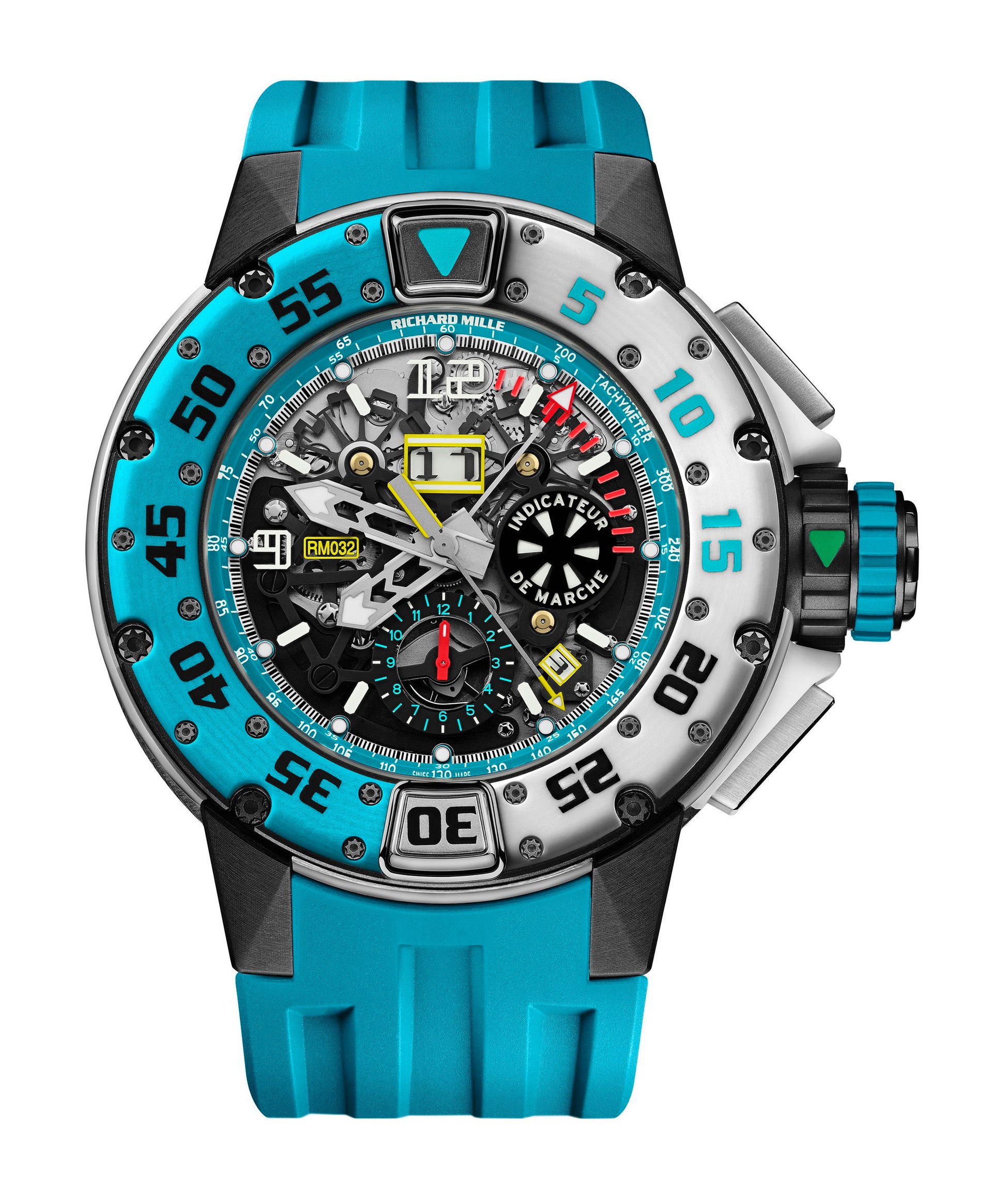 Richard Mille RM 032 Automatic Winding Flyback Chronograph, Les Voiles de Saint Barth Limited Edition