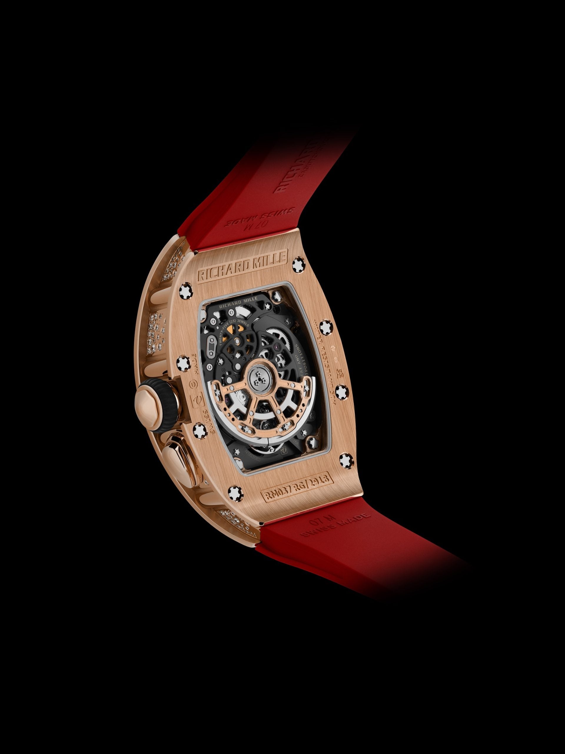 Richard Mille RM 037 Red Gold Snow Set