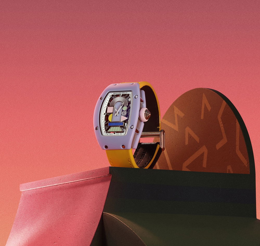 Richard Mille RM 07-01 Automatic Winding Coloured Ceramics Lavender