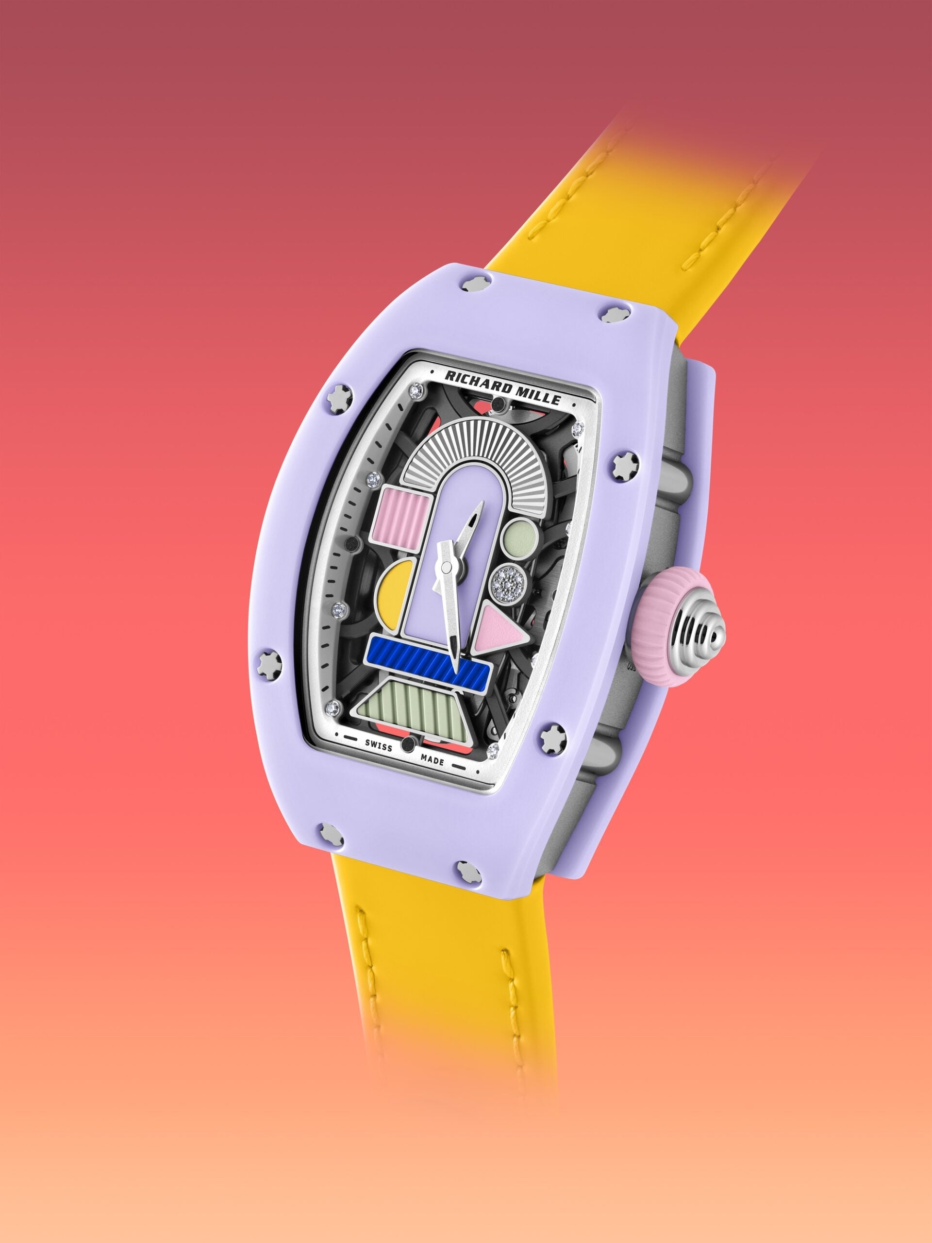 Richard Mille RM 07-01 Automatic Winding Coloured Ceramics Lavender