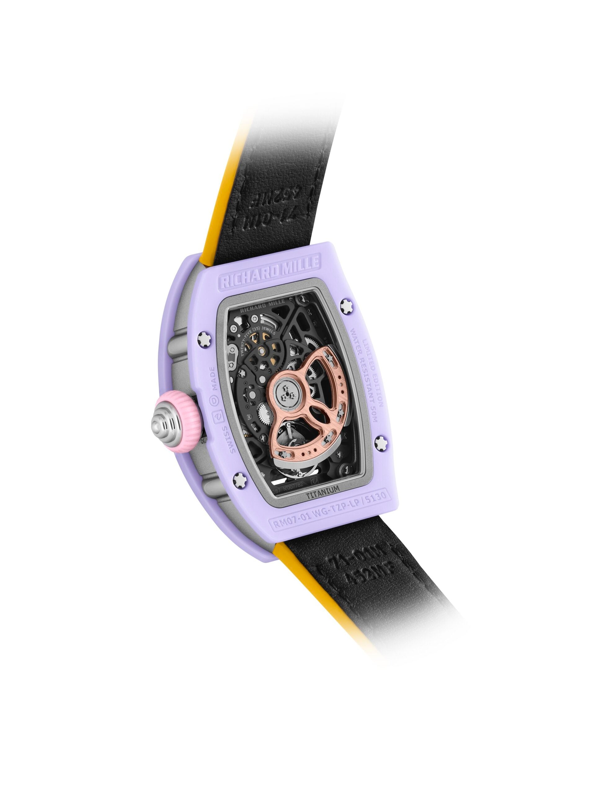 Richard Mille RM 07-01 Automatic Winding Coloured Ceramics Lavender