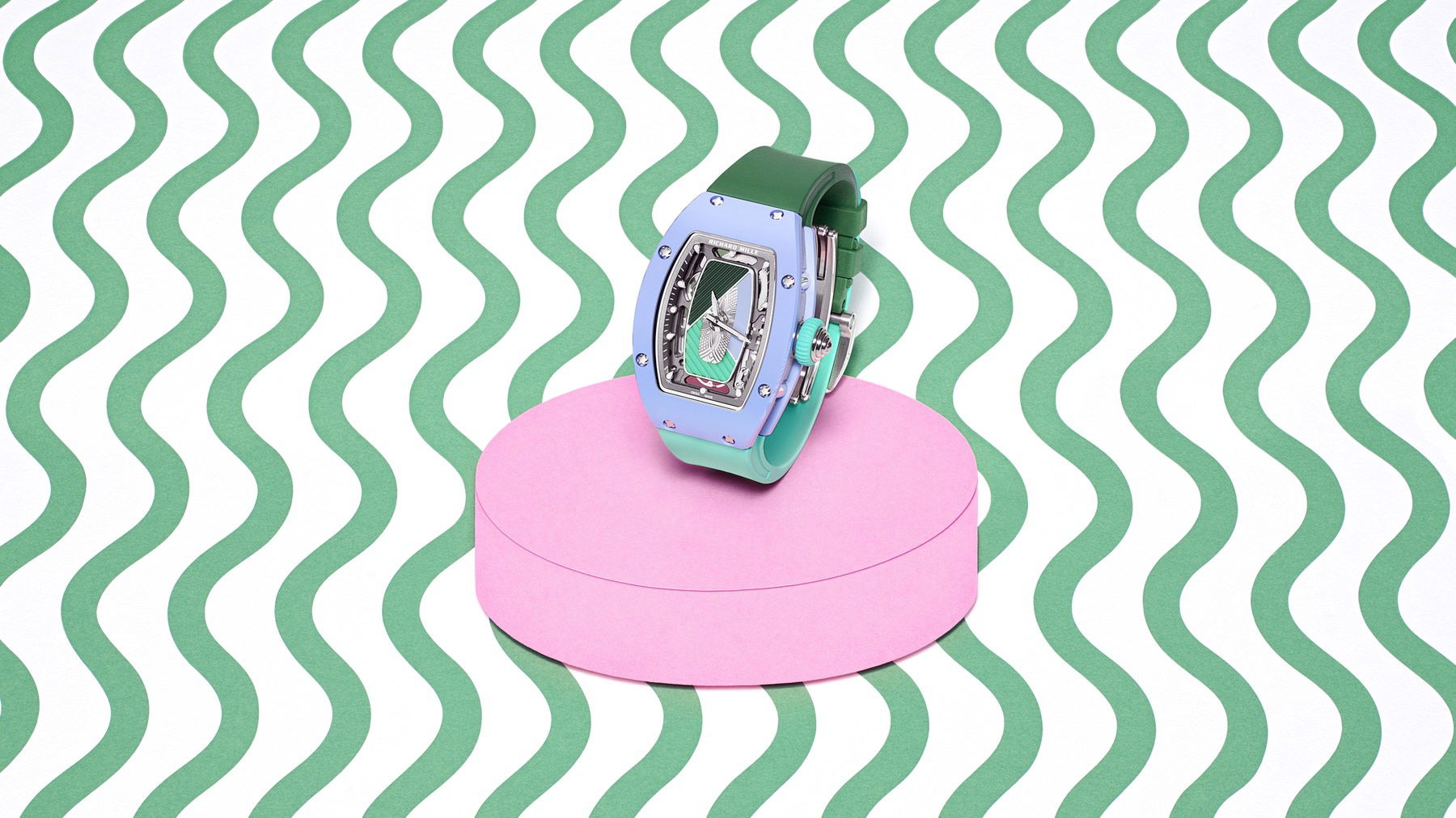 Richard Mille RM 07-01 Automatic Coloured Ceramics Pastel Blue Limited Edition