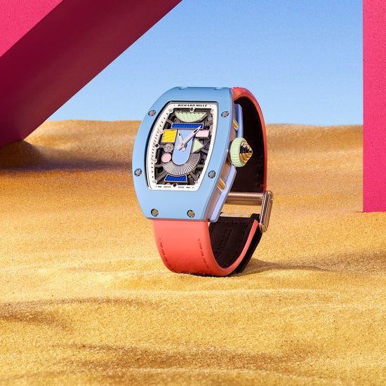 Richard Mille RM 07-01 Automatic Winding Coloured Ceramics Powder Blue