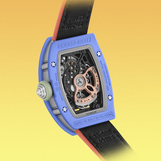 Richard Mille RM 07-01 Automatic Winding Coloured Ceramics Powder Blue