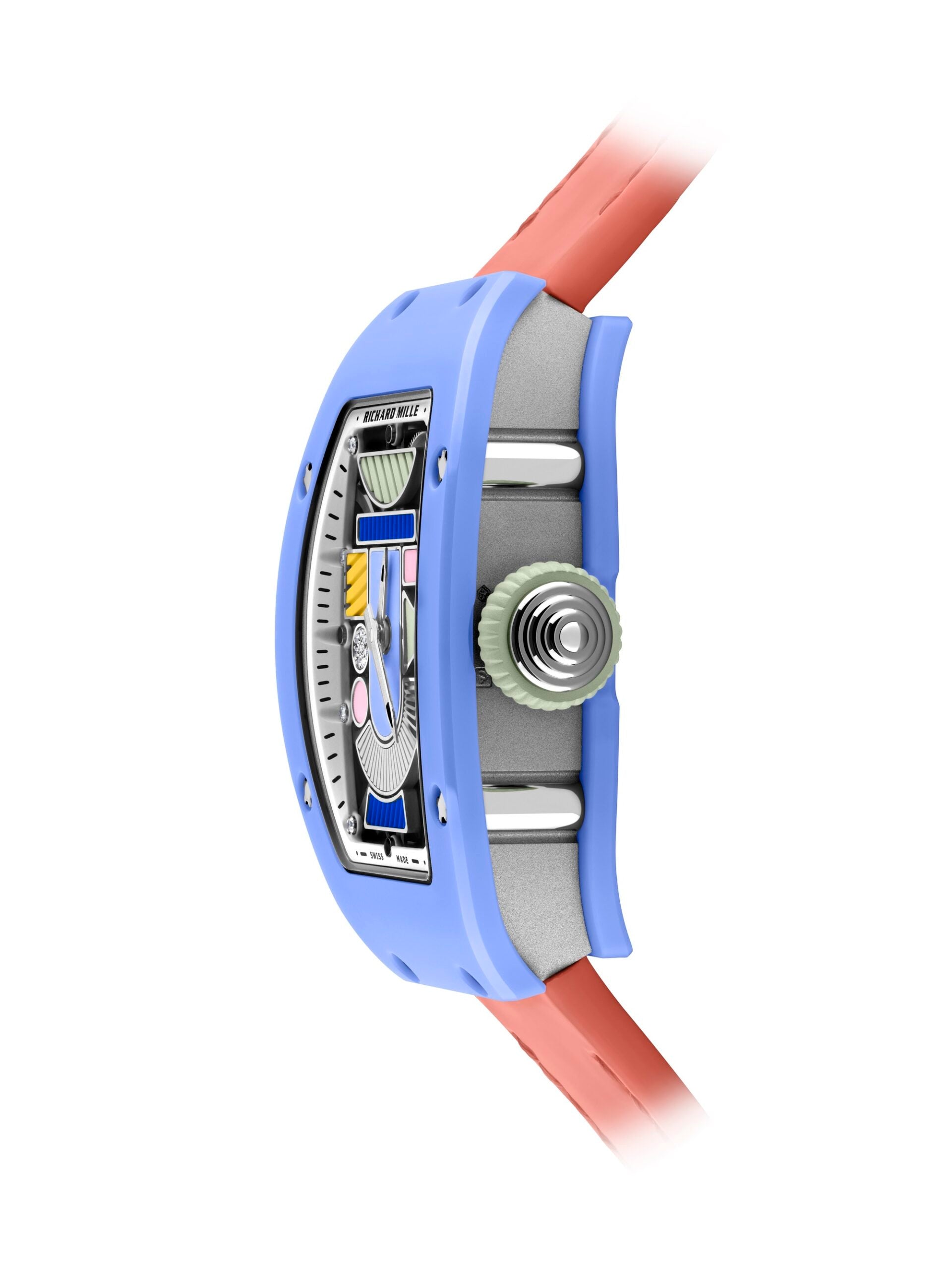 Richard Mille RM 07-01 Automatic Winding Coloured Ceramics Powder Blue