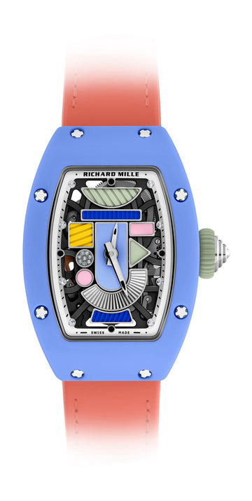 Richard Mille RM 07-01 Automatic Winding Coloured Ceramics Powder Blue