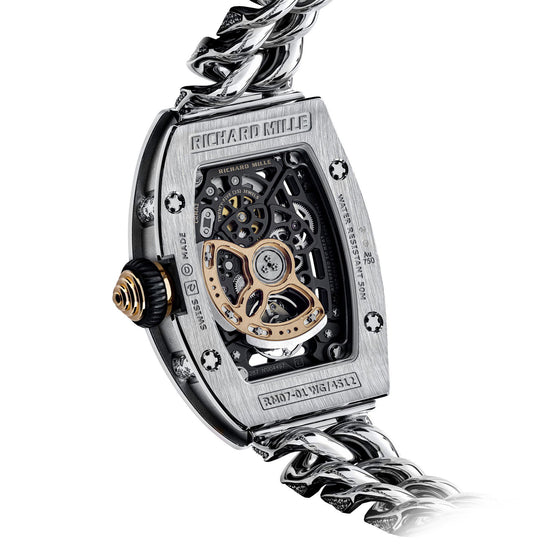 Richard Mille RM 07-01 Automatic Winding White Gold Gourmette