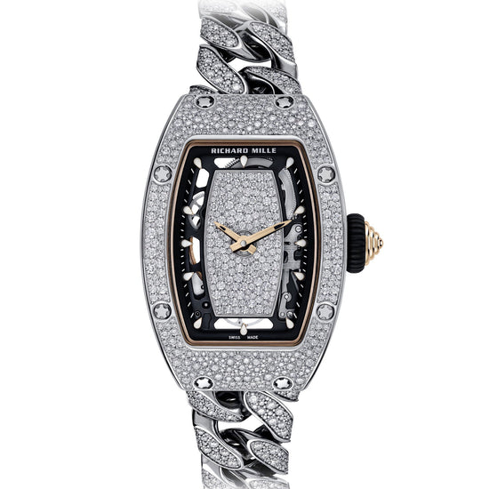 Richard Mille RM 07-01 Automatic Winding White Gold Gourmette