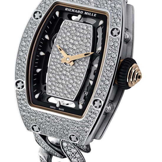 Richard Mille RM 07-01 Automatic Winding White Gold Gourmette