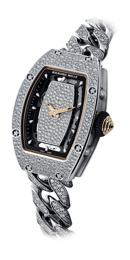 Richard Mille RM 07-01 Automatic Winding White Gold Gourmette