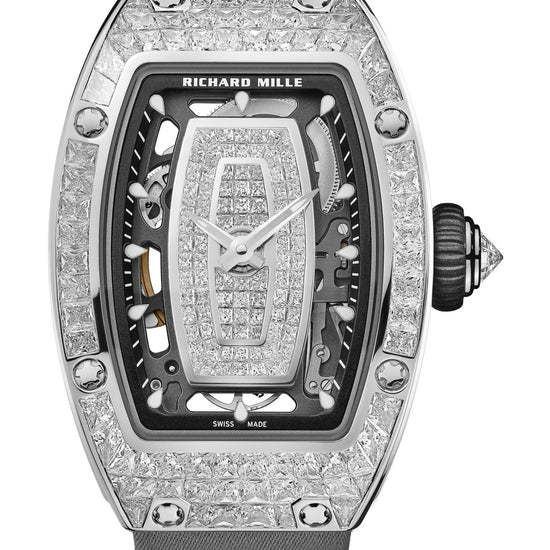 Richard Mille RM 07-01 Automatic Winding White Gold Baguette