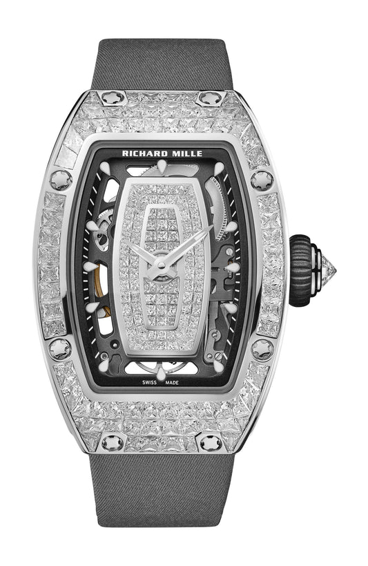 Richard Mille RM 07-01 Automatic Winding White Gold Baguette