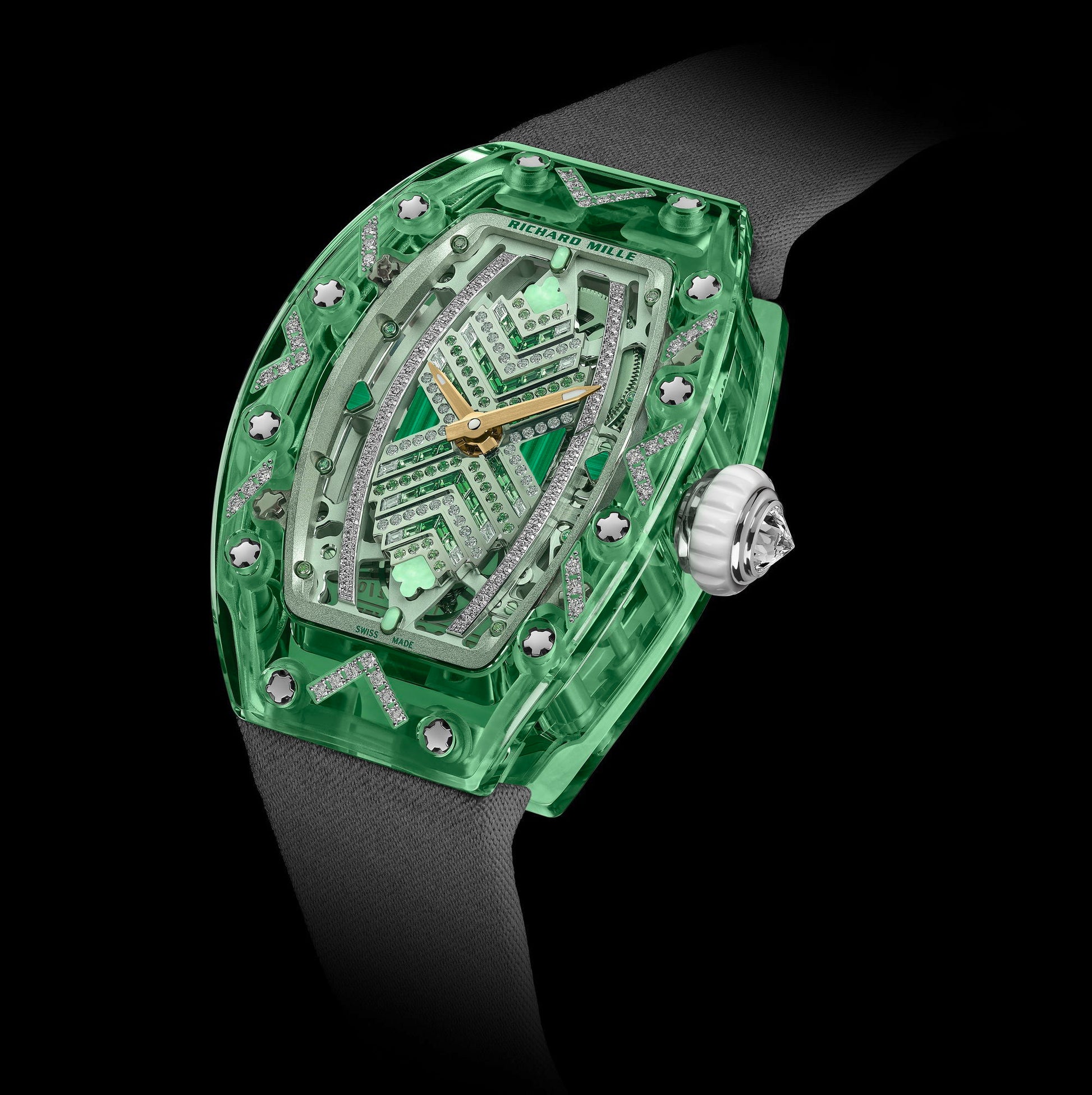 Richard Mille RM 07-02 Automatic Sapphire Green Set
