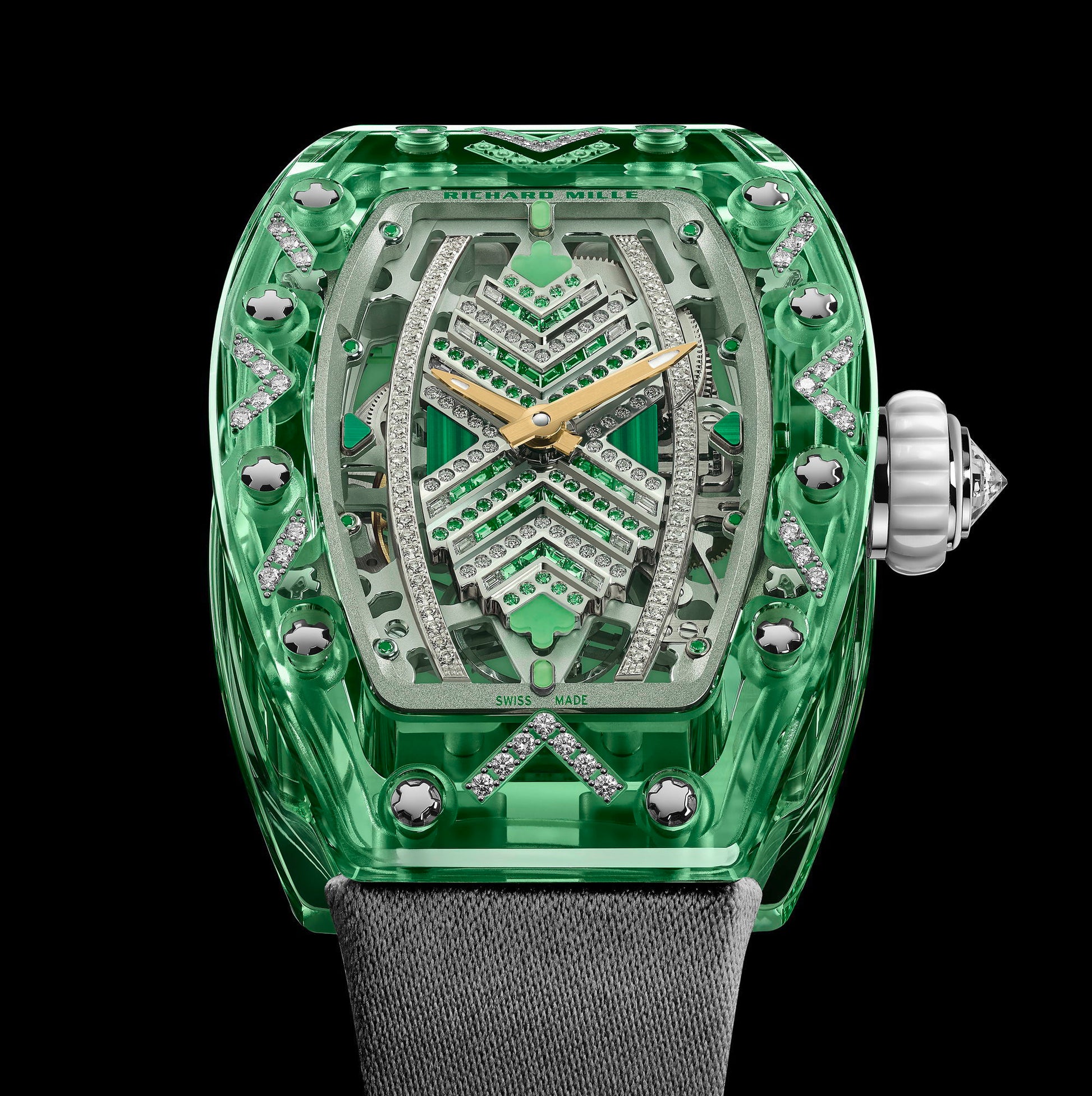 Richard Mille RM 07-02 Automatic Sapphire Green Set