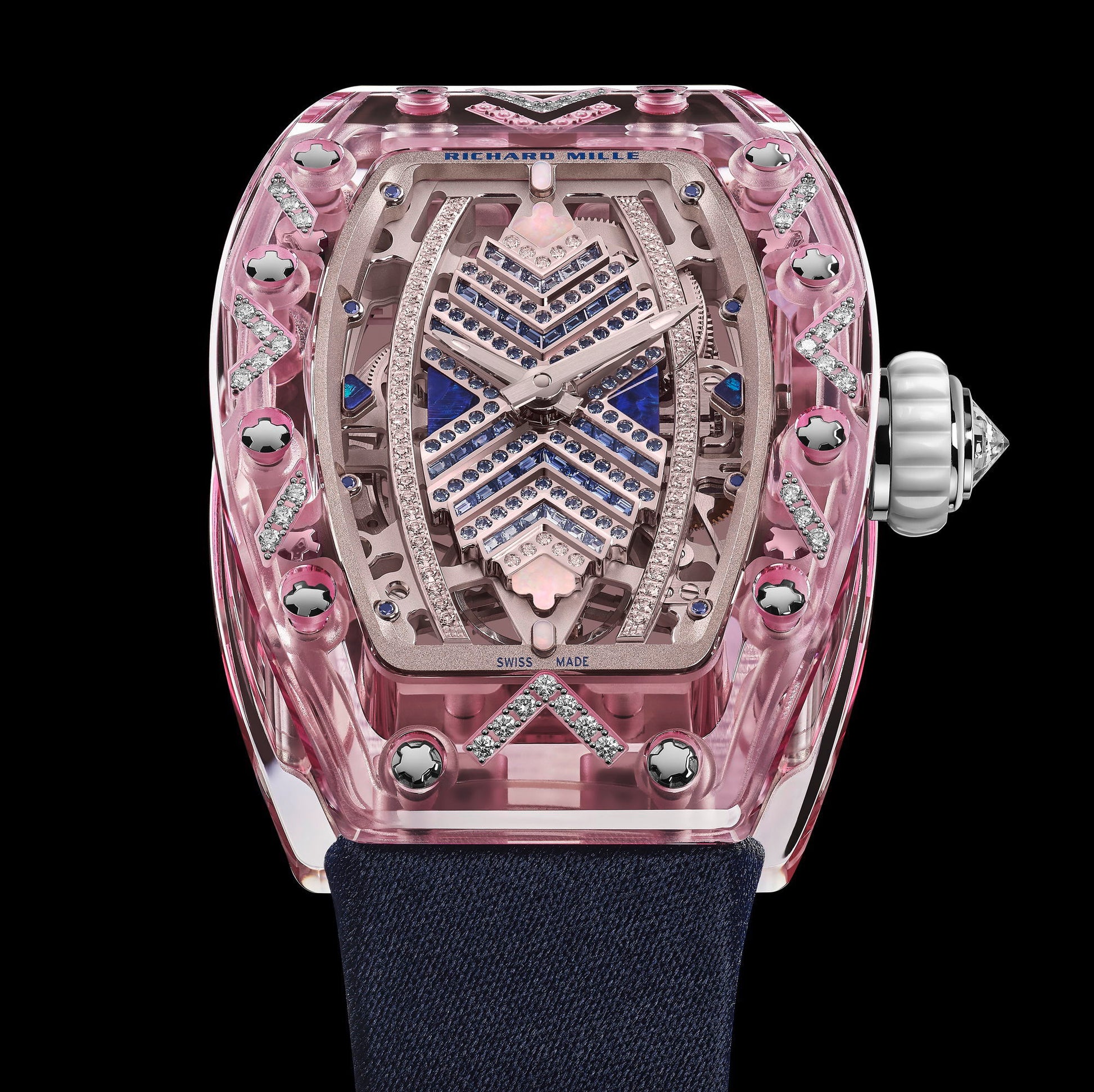 Richard Mille RM 07-02 Automatic Sapphire Pink Set
