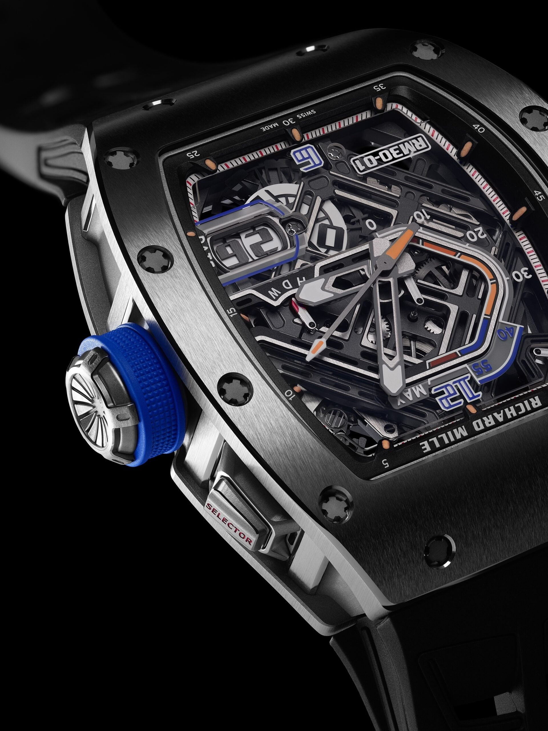 Richard Mille RM 30-01 Automatic Winding with Declutchable Rotor Titanium