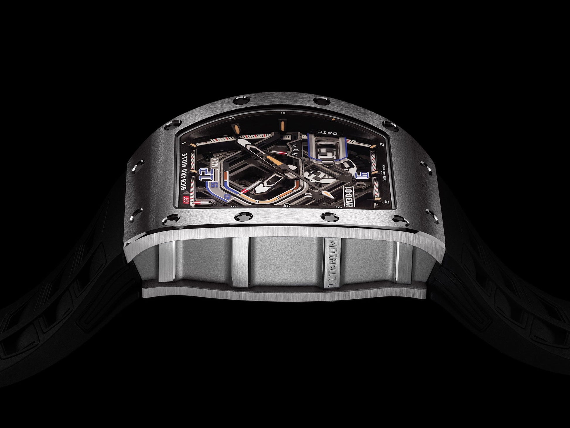Richard Mille RM 30-01 Automatic Winding with Declutchable Rotor Titanium