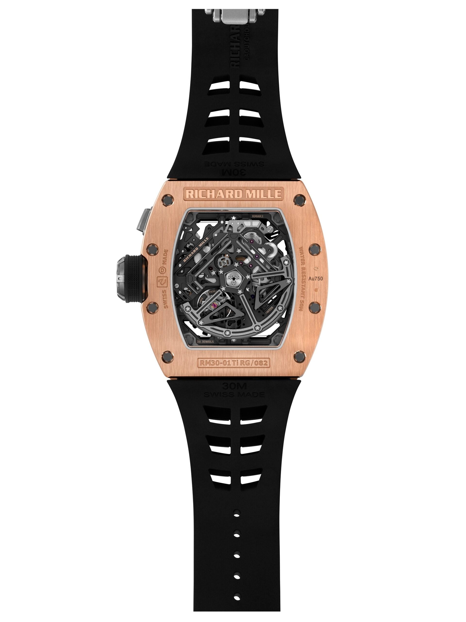 Richard Mille RM 30-01 Automatic Winding with Declutchable Rotor Red Gold
