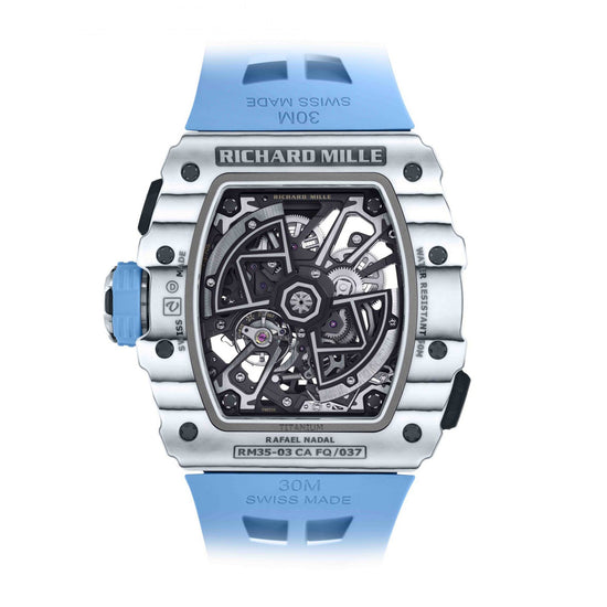 Richard Mille RM 35-03 Automatic Winding Rafael Nadal White Quartz TPT