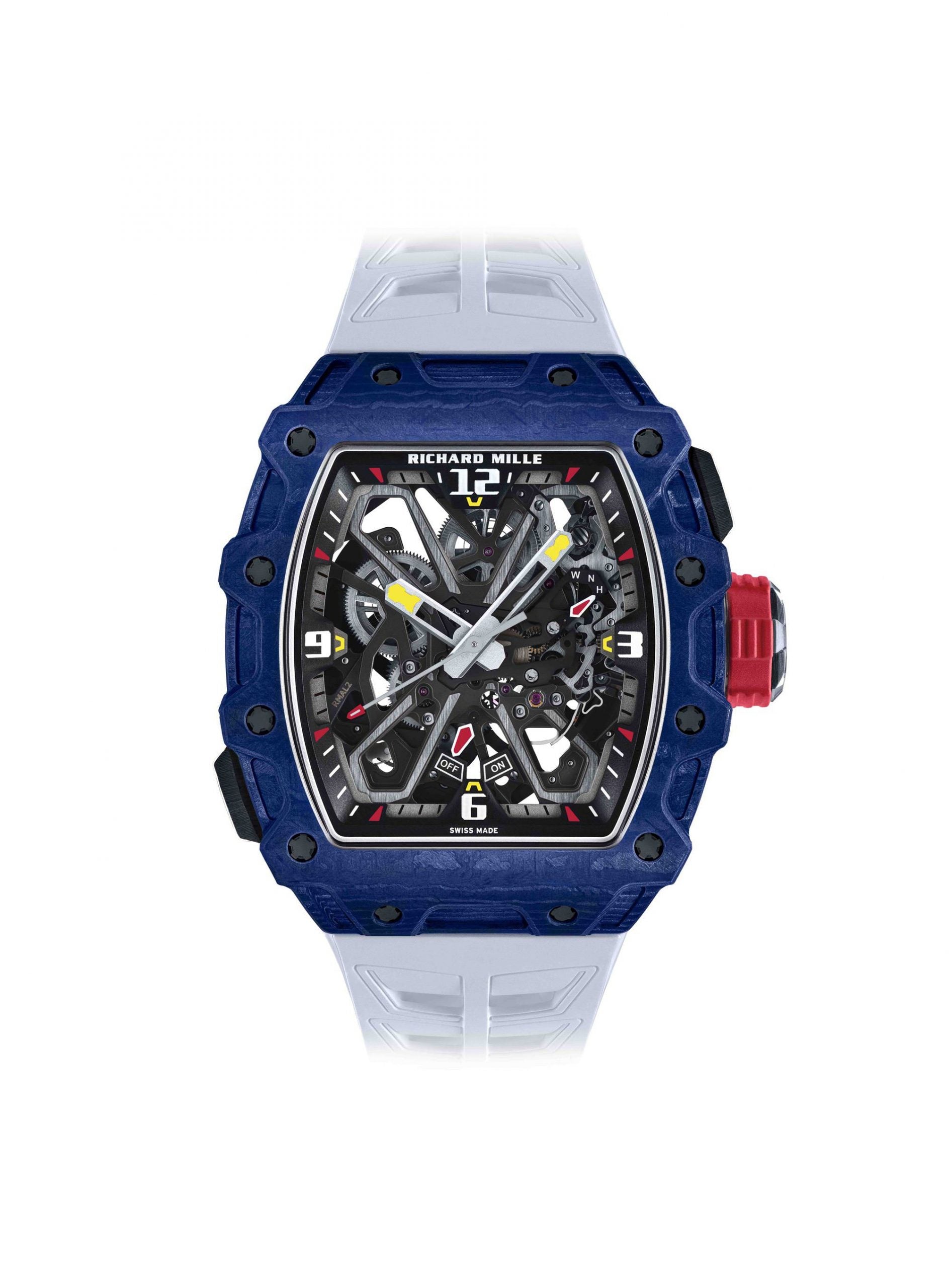Richard Mille RM 35-03 Automatic Winding Rafael Nadal Blue Quartz TPT