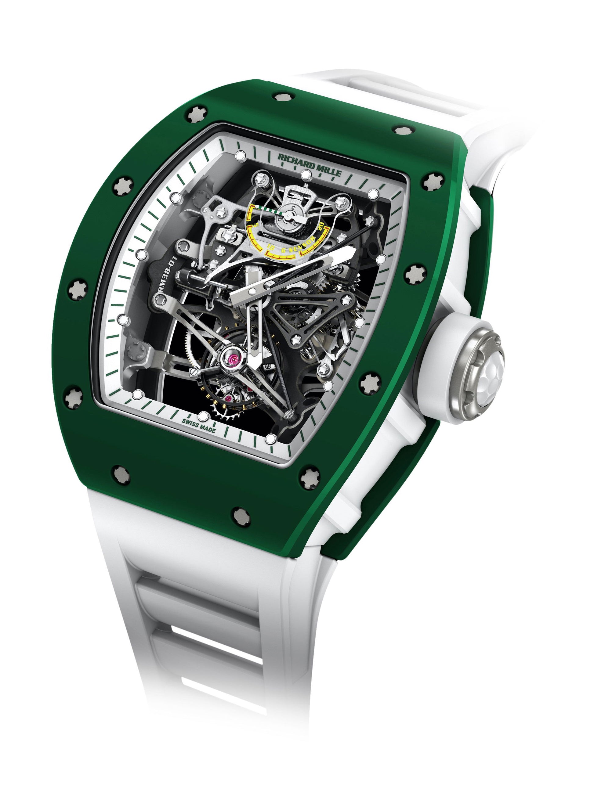 Richard Mille RM 38-01 Manual Winding Tourbillon G-sensor Bubba Watson
