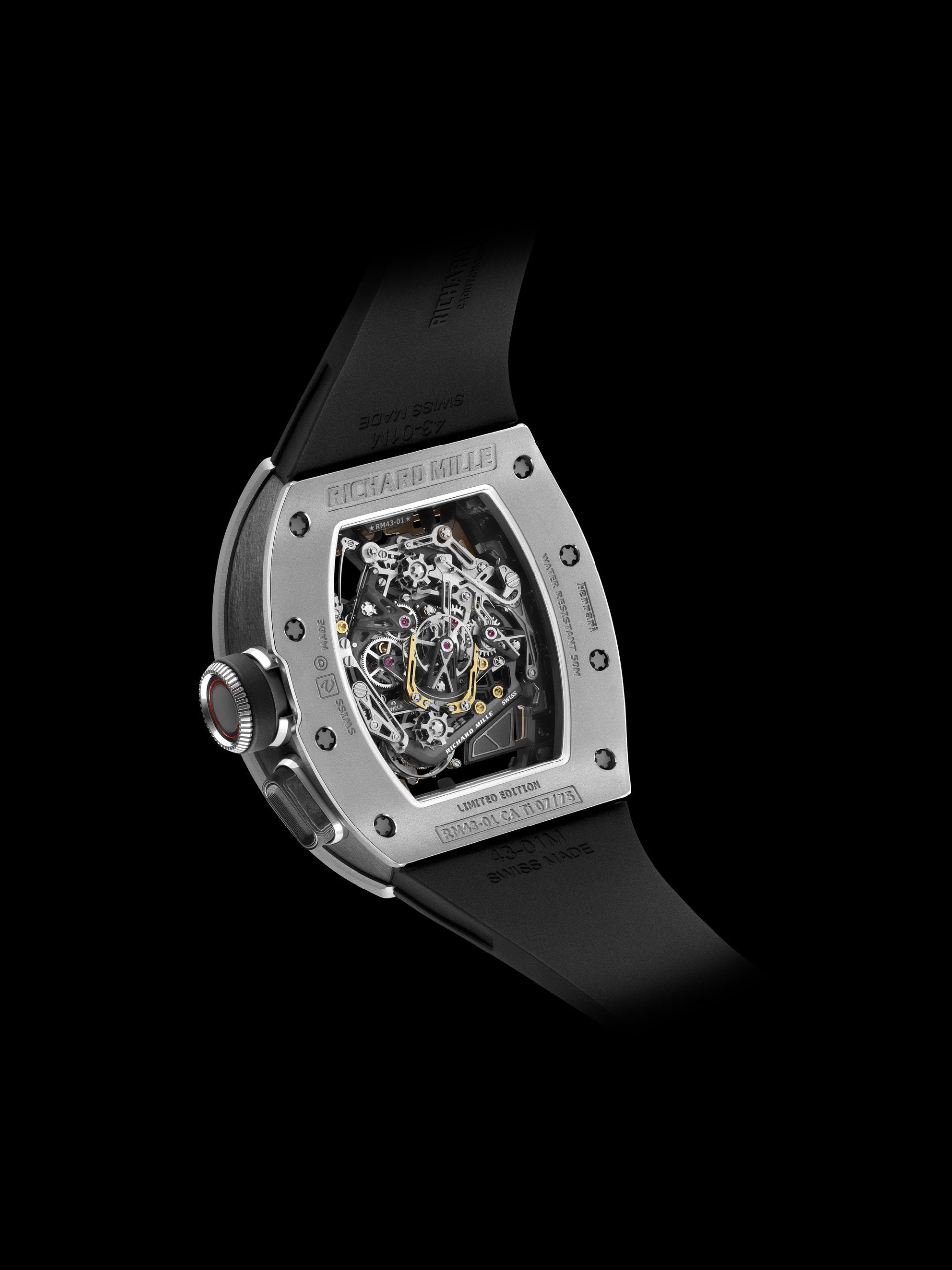 Richard Mille RM 43-01 Ferrari Tourbillon Split-Seconds Chronograph