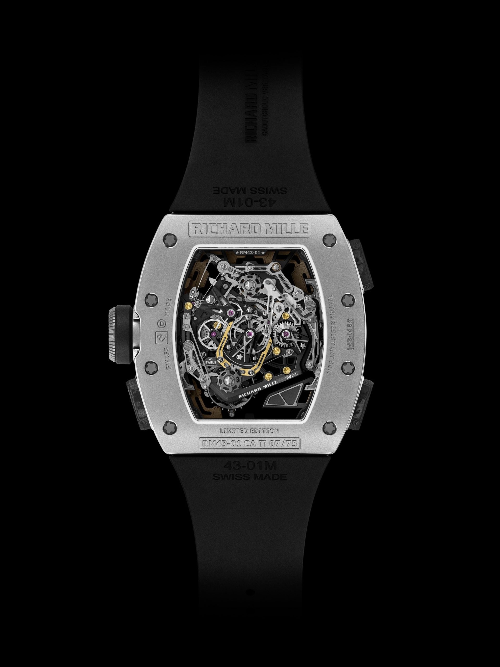 Richard Mille RM 43-01 Ferrari Tourbillon Split-Seconds Chronograph