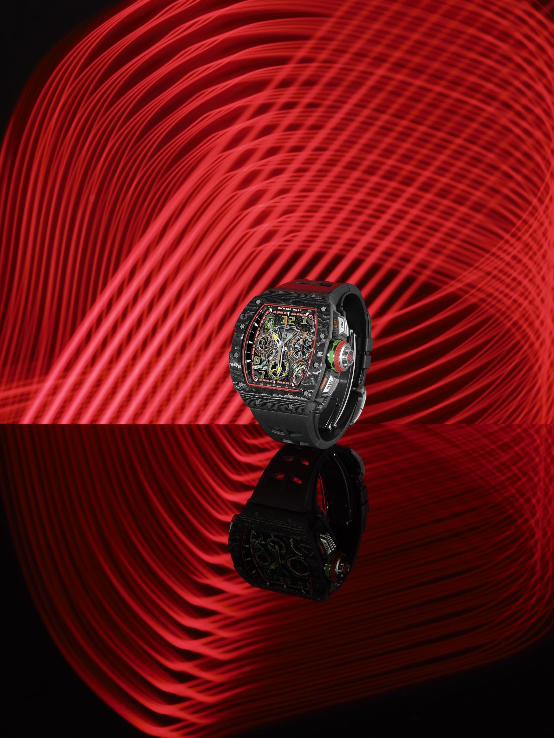 Richard Mille RM 65-01 Automatic Split-Seconds Chronograph Carbon TPT®
