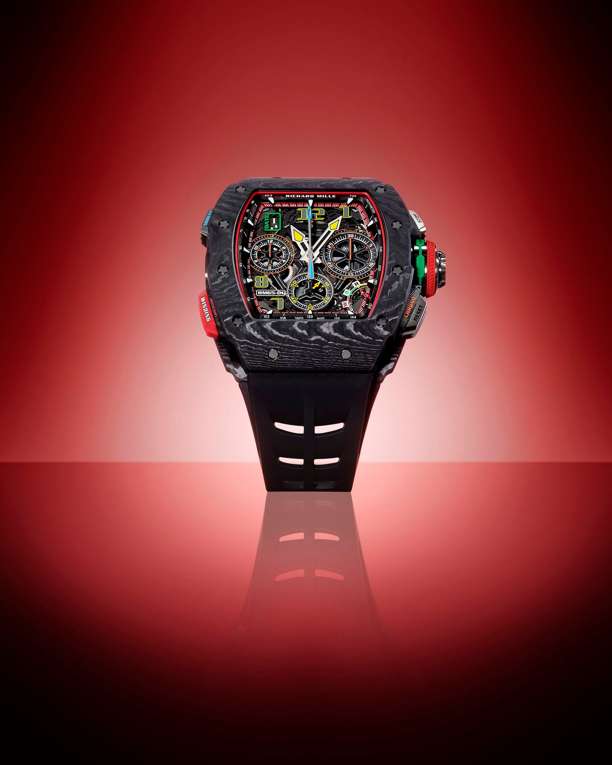 Richard Mille RM 65-01 Automatic Split-Seconds Chronograph Carbon TPT®