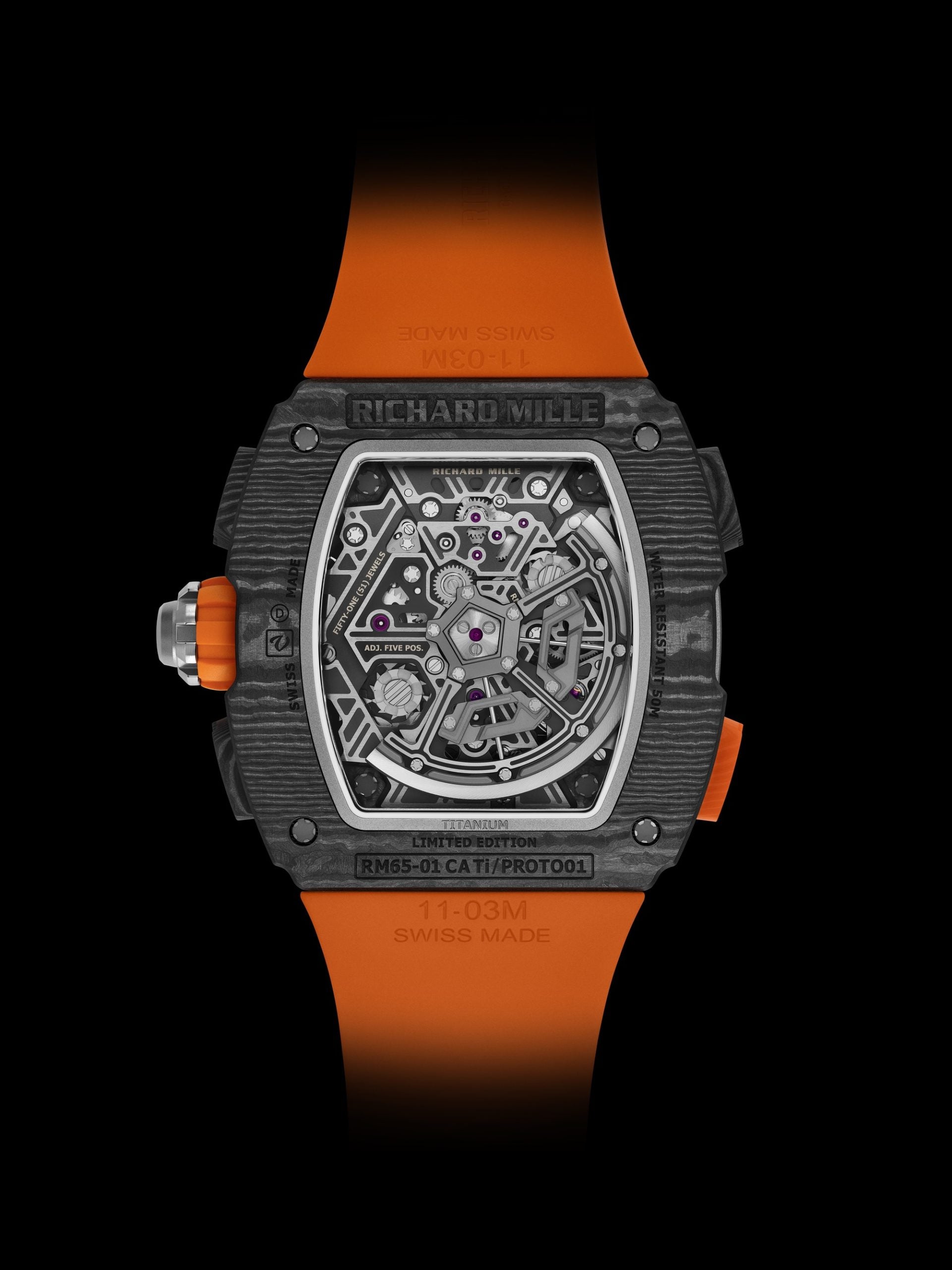 Richard Mille RM 65-01 Automatic Split-Seconds Chronograph McLaren W1