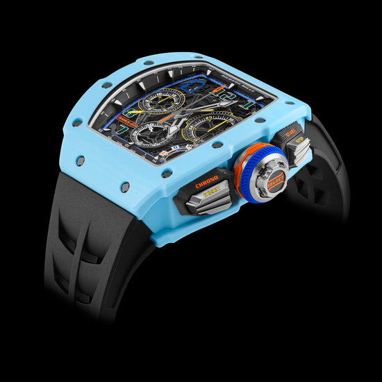 Richard Mille RM 65-01 Automatic Split-Seconds Chronograph Pastek Blue Quartz TPT®