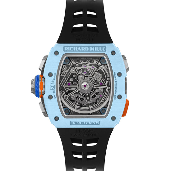 Richard Mille RM 65-01 Automatic Split-Seconds Chronograph Pastek Blue Quartz TPT®