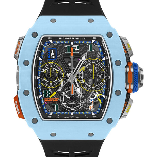 Richard Mille RM 65-01 Automatic Split-Seconds Chronograph Pastek Blue Quartz TPT®
