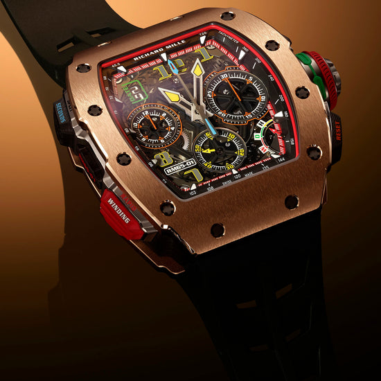 Richard Mille RM 65-01 Automatic Split-Seconds Chronograph Red Gold and Carbon TPT®