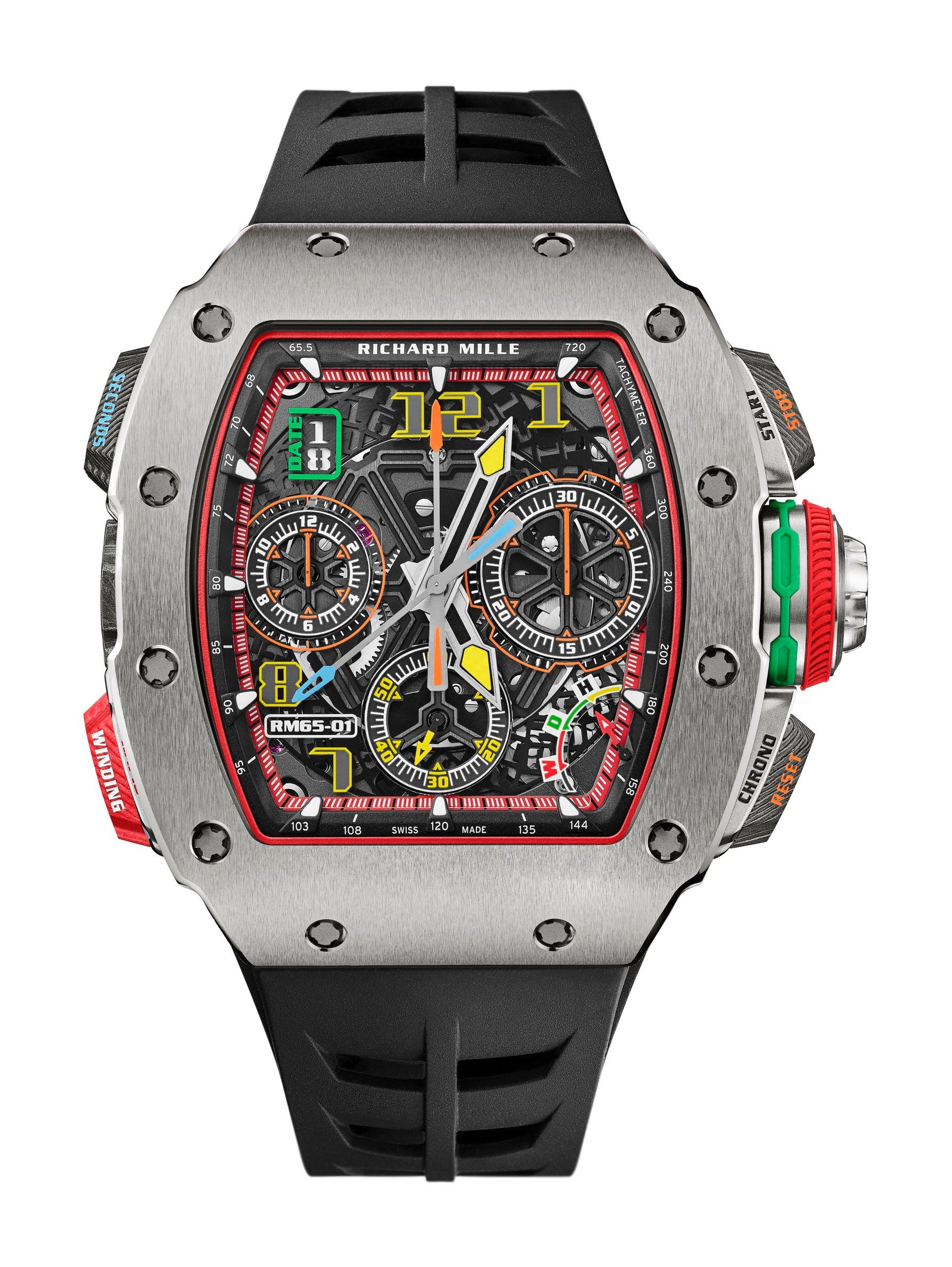 Richard Mille RM 65-01 Automatic Split-Seconds Chronograph Titanium