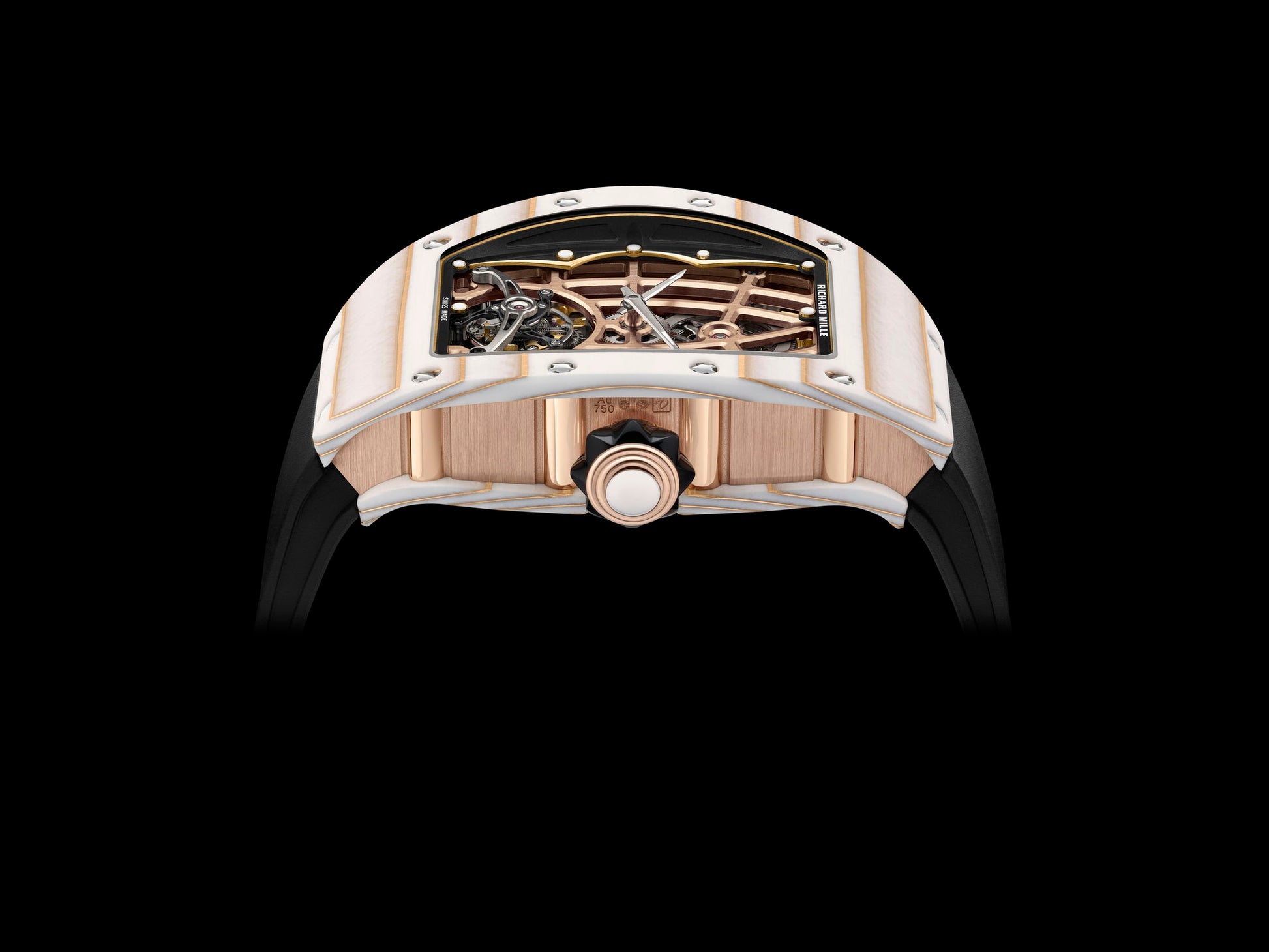Richard Mille RM 74-02 Automatic Tourbillon Gold Quartz TPT®