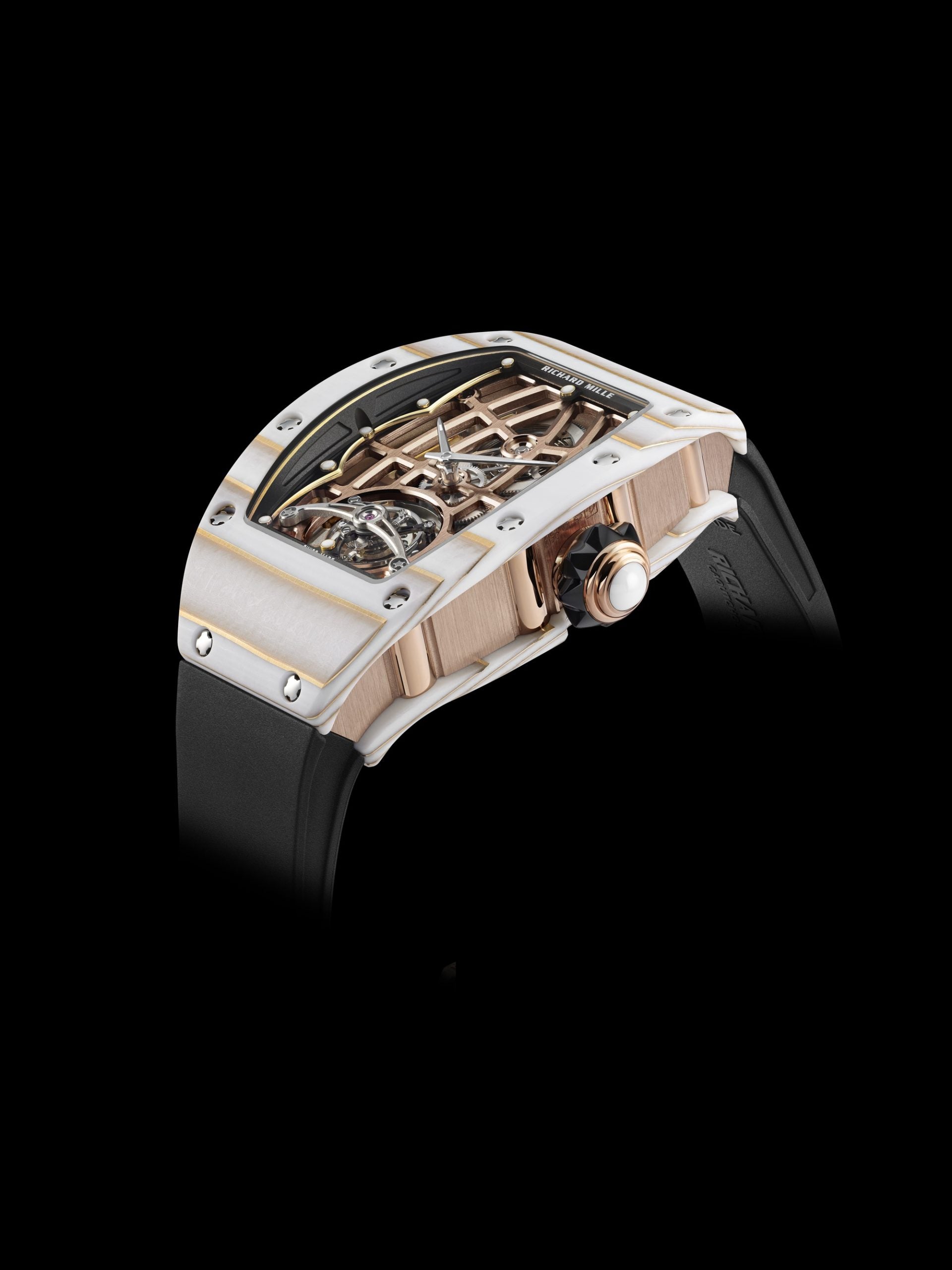 Richard Mille RM 74-02 Automatic Tourbillon Gold Quartz TPT®