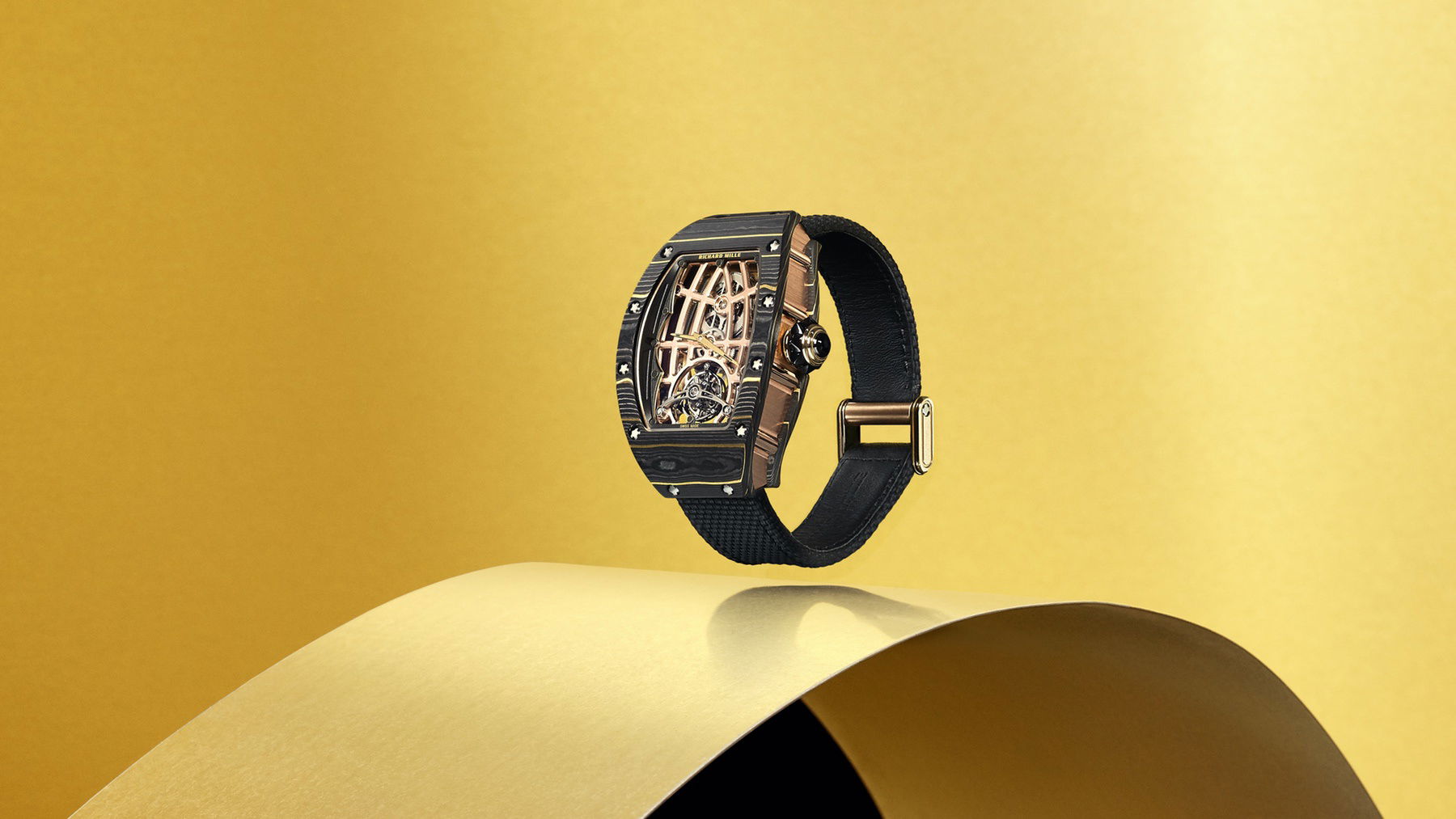 Richard Mille RM 74-02 Automatic Tourbillon Gold Carbon TPT®