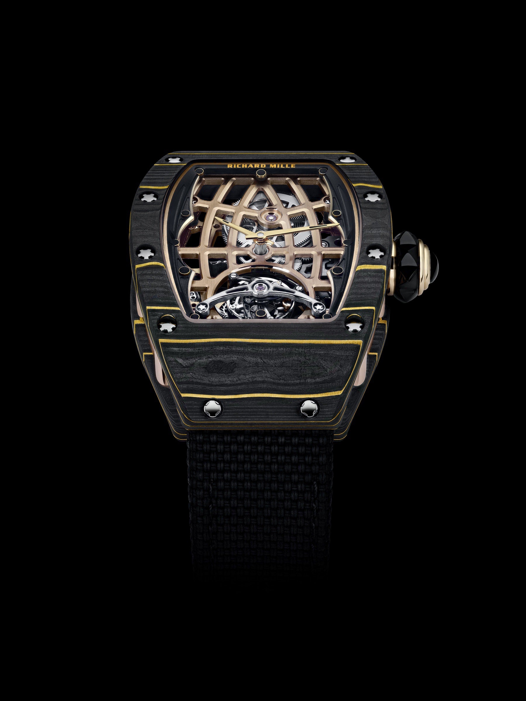 Richard Mille RM 74-02 Automatic Tourbillon Gold Carbon TPT®