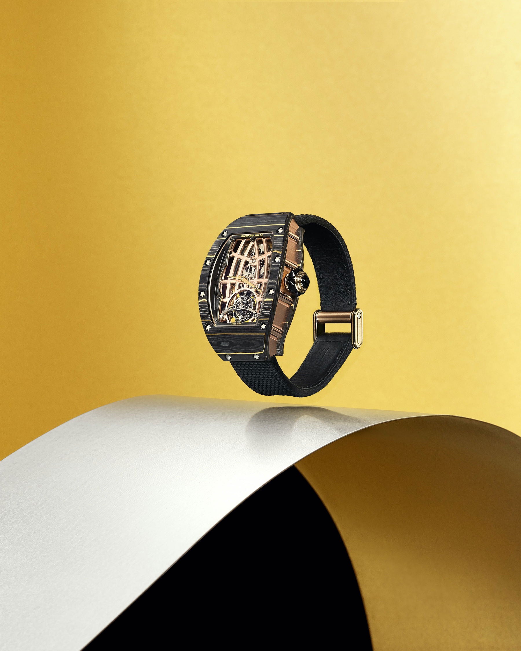 Richard Mille RM 74-02 Automatic Tourbillon Gold Carbon TPT®