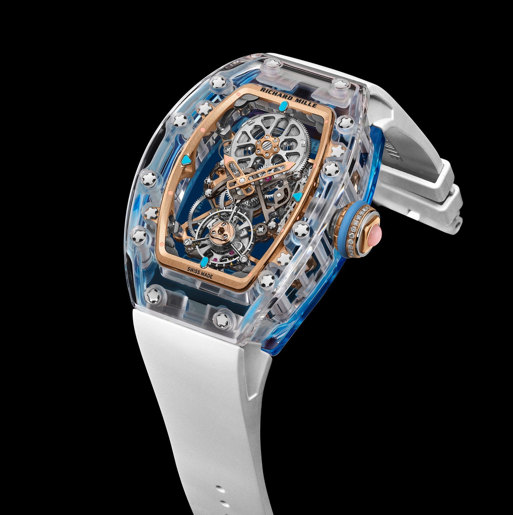 Richard Mille RM 75-01 Flying Tourbillon Sapphire Blue