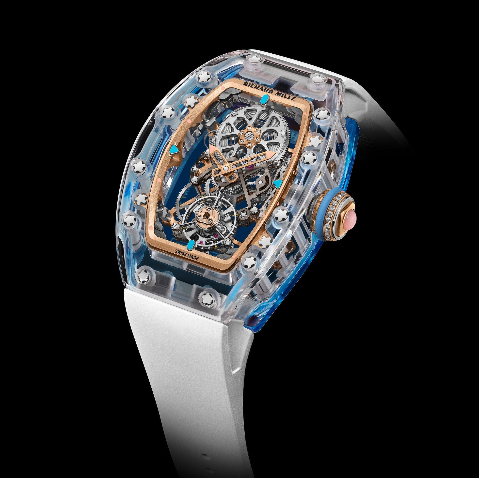 Richard Mille RM 75-01 Flying Tourbillon Sapphire Blue